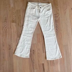 J Brand low rise flare jeans